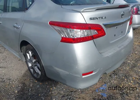 2013 Nissan Sentra Sr z USA, uszkodzony, nr VIN 3N1AB7AP8DL627317